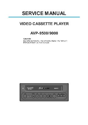 Сервисная инструкция Audiovox AVP-9000 9500 ― Manual-Shop.ru