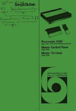 Сервисная инструкция Bang&Olufsen BEOMASTER 5000 (Schematics) ― Manual-Shop.ru