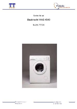 Service manual Bauknecht WAS-4540-D ― Manual-Shop.ru