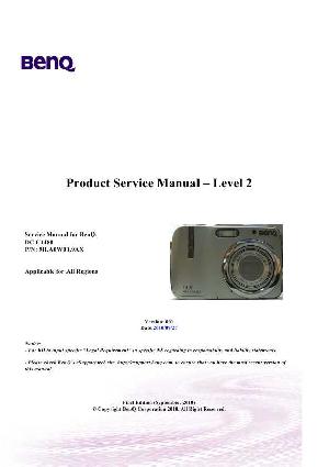 Сервисная инструкция Benq DC-C1480 ― Manual-Shop.ru