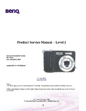 Сервисная инструкция Benq DC-C840 ― Manual-Shop.ru