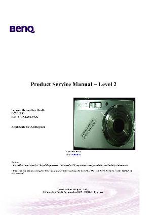Сервисная инструкция Benq DC-E1030 ― Manual-Shop.ru
