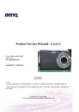 Сервисная инструкция Benq DC-E1220 ― Manual-Shop.ru