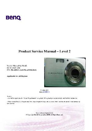 Сервисная инструкция Benq DC-E1250 ― Manual-Shop.ru