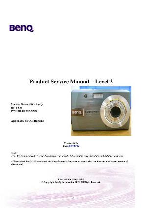 Сервисная инструкция Benq DC-E820 ― Manual-Shop.ru