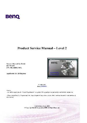 Сервисная инструкция Benq DC-W1240 ― Manual-Shop.ru