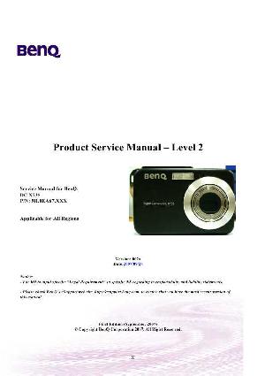 Сервисная инструкция Benq DC-X735 ― Manual-Shop.ru
