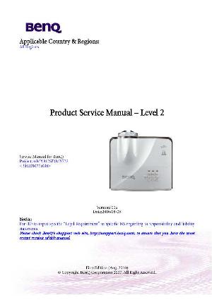 Сервисная инструкция Benq MX812ST ― Manual-Shop.ru