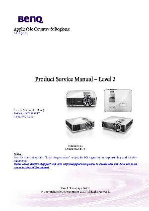 Сервисная инструкция Benq MX815PST ― Manual-Shop.ru
