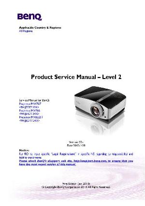 Сервисная инструкция Benq MX822ST ― Manual-Shop.ru