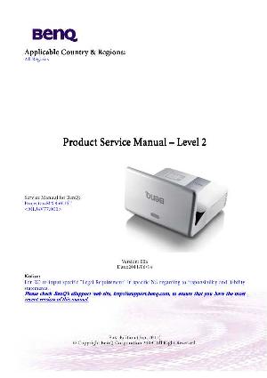 Сервисная инструкция Benq MX850UST ― Manual-Shop.ru