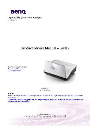 Сервисная инструкция Benq MX880UST ― Manual-Shop.ru
