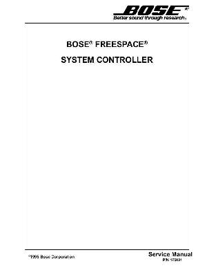 Сервисная инструкция Bose FREESPACE BUSINESS SYSTEM CONTROLLER ― Manual-Shop.ru