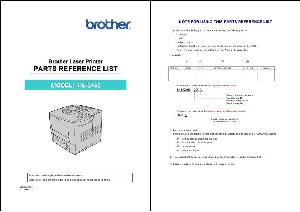 Сервисная инструкция Brother Laser HL2460 ― Manual-Shop.ru
