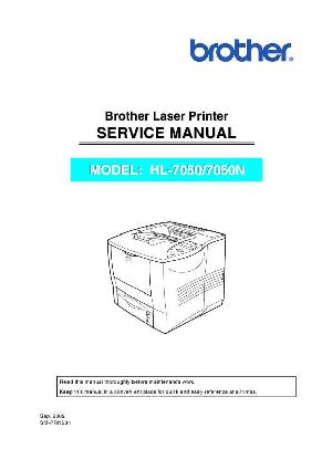 Сервисная инструкция Brother Laser HL7050 ― Manual-Shop.ru