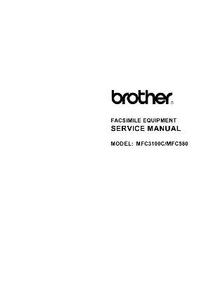 Сервисная инструкция Brother MFC-580, MFC-3100C ― Manual-Shop.ru