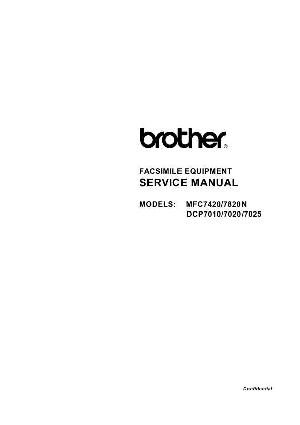 Сервисная инструкция Brother MFC-7420, MFC-7820 ― Manual-Shop.ru