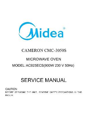 Сервисная инструкция Cameron CMC-3050S ― Manual-Shop.ru