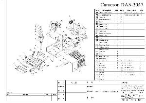 Сервисная инструкция Cameron DAS-3047 ― Manual-Shop.ru