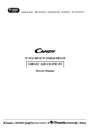 Service manual Candy AQUAMATIC 10T ― Manual-Shop.ru