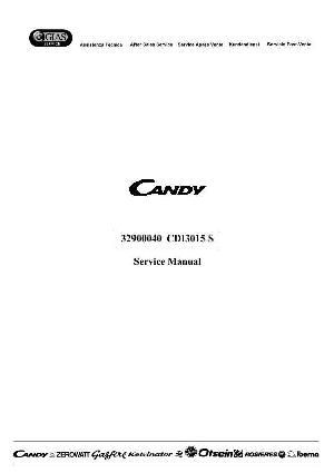 Сервисная инструкция Candy CDI-3015S ― Manual-Shop.ru