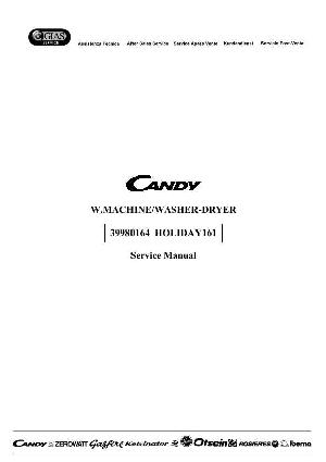 Сервисная инструкция Candy HOLIDAY-161 ― Manual-Shop.ru