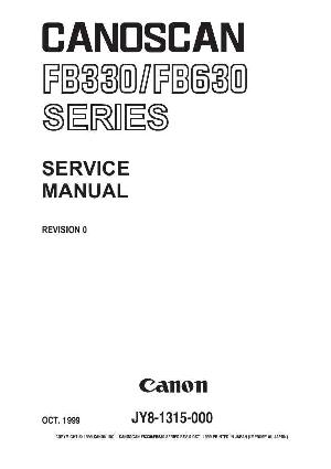 Сервисная инструкция Canon FB-330, FB-630 ― Manual-Shop.ru