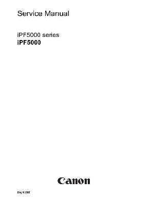 Service manual Canon IPF5000 ― Manual-Shop.ru