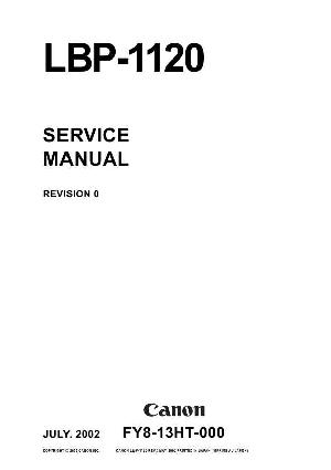 Сервисная инструкция Canon LBP-1120 ― Manual-Shop.ru