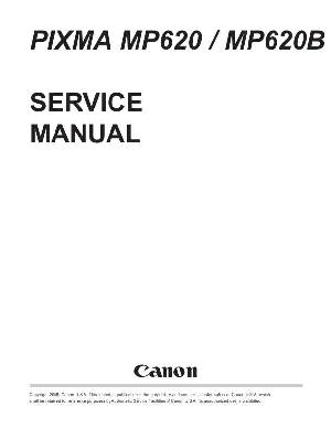 Сервисная инструкция Canon Pixma MP620 ― Manual-Shop.ru
