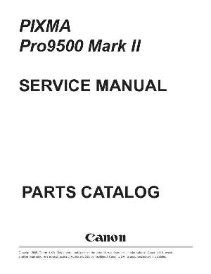 Service manual Canon Pixma Pro9500MARKII ― Manual-Shop.ru