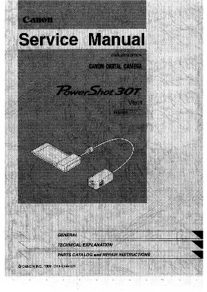 Service manual Canon PowerShot 30T ― Manual-Shop.ru