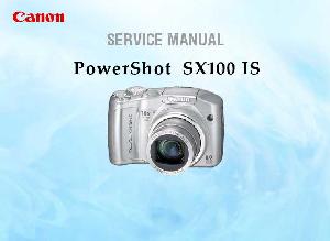 Сервисная инструкция Canon POWERSHOT-SX100IS ― Manual-Shop.ru
