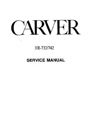 Сервисная инструкция Carver HR-732, HR-742 ― Manual-Shop.ru