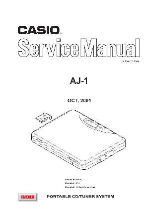 Сервисная инструкция CASIO AJ-1 ― Manual-Shop.ru