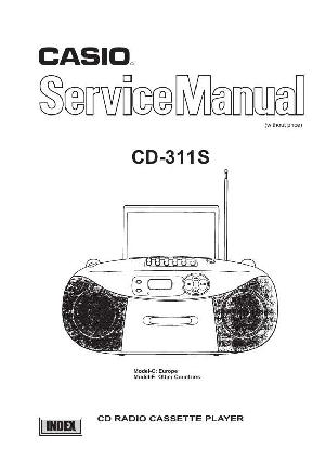Сервисная инструкция Casio CD-311SC ― Manual-Shop.ru