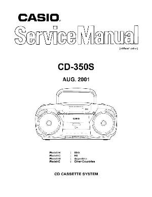 Сервисная инструкция Casio CD-350S ― Manual-Shop.ru