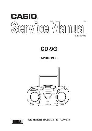Сервисная инструкция Casio CD-9G ― Manual-Shop.ru