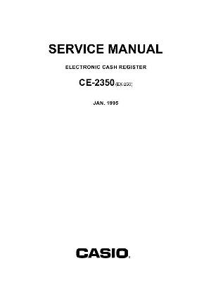 Сервисная инструкция Casio CE-2350 ― Manual-Shop.ru