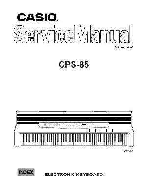 Сервисная инструкция Casio CPS-85  ― Manual-Shop.ru