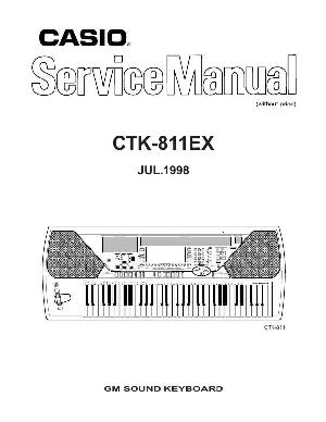 Сервисная инструкция Casio CTK-811EX  ― Manual-Shop.ru
