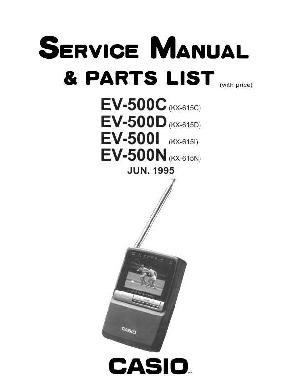Service manual Casio EV-500 ― Manual-Shop.ru