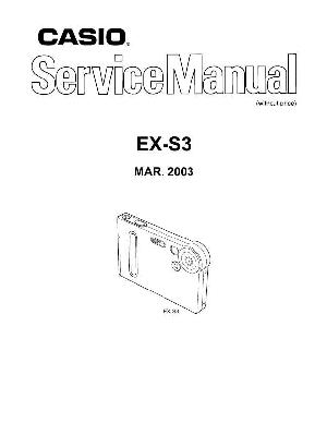 Service manual Casio EX-S3 ― Manual-Shop.ru