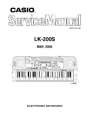 Сервисная инструкция Casio LK-200S ― Manual-Shop.ru
