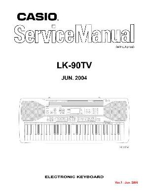 Service manual Casio LK-90TV ― Manual-Shop.ru