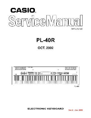 Service manual Casio PL-40R ― Manual-Shop.ru