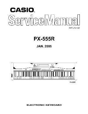 Сервисная инструкция Casio PX-555R ― Manual-Shop.ru