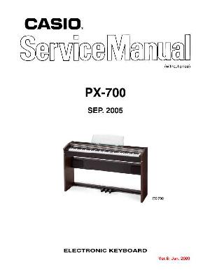 Сервисная инструкция Casio PX-700 ― Manual-Shop.ru