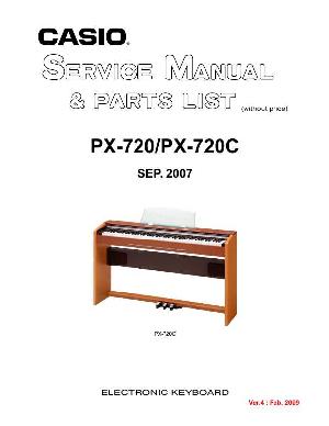 Service manual Casio PX-720 ― Manual-Shop.ru