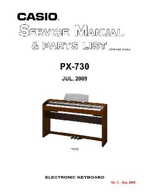 Service manual Casio PX-730 ― Manual-Shop.ru